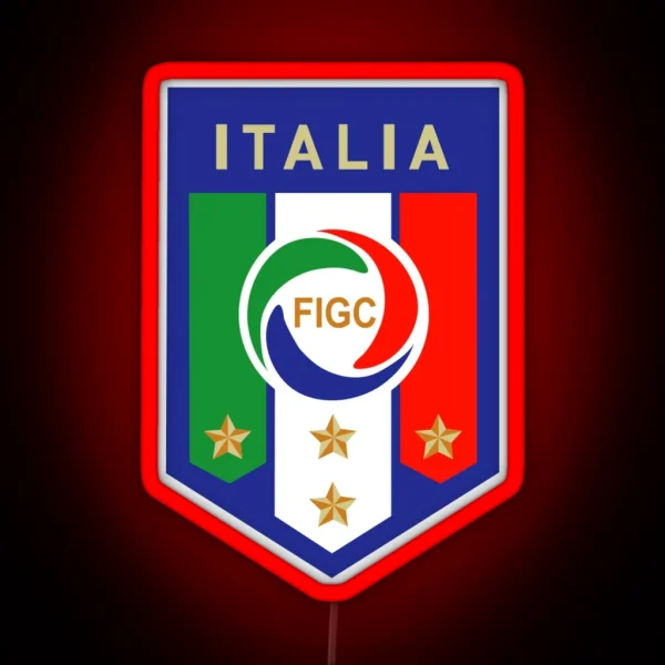 Italia Team RGB Neon Sign