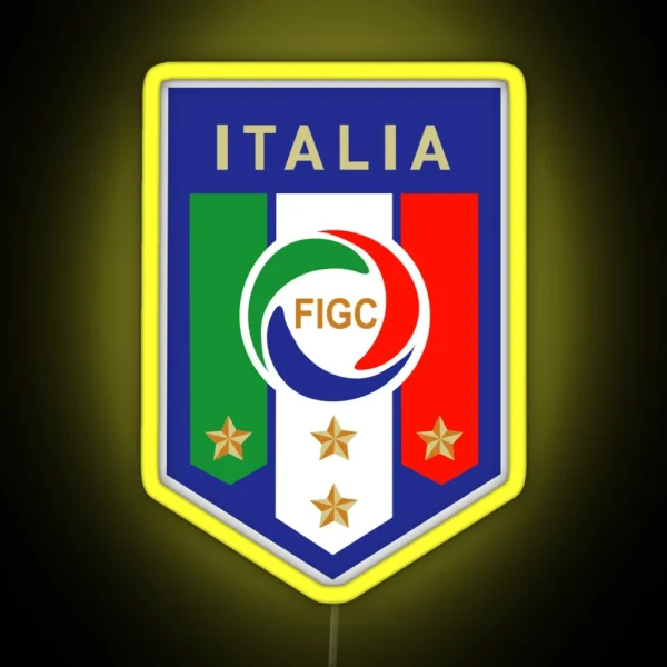 Italia Team RGB Neon Sign