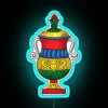 Italian Ace Of Cups Scopa Briscola Card RGB Neon Sign - Image 3