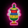 Italian Ace Of Cups Scopa Briscola Card RGB Neon Sign - Image 6