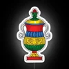 Italian Ace Of Cups Scopa Briscola Card RGB Neon Sign