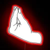 Italian Hand RGB Neon Sign - Image 2