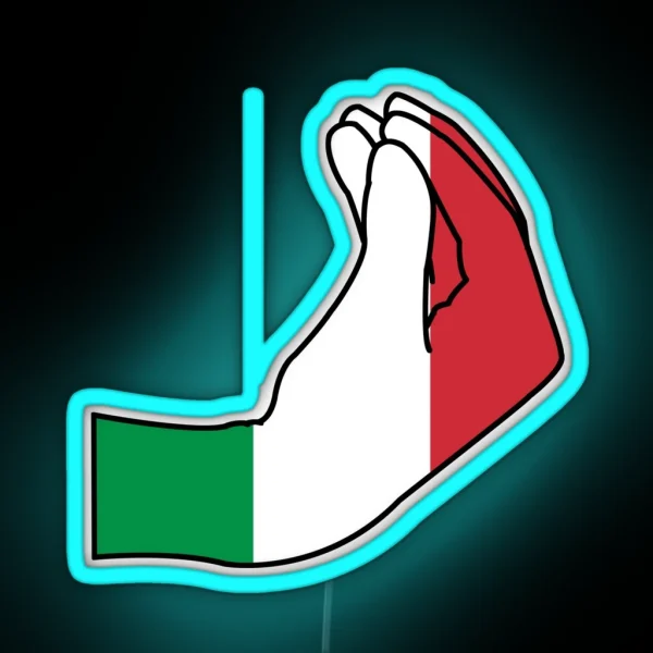 Italian Hello RGB Neon Sign