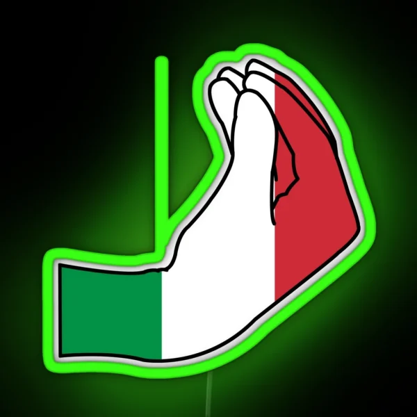 Italian Hello RGB Neon Sign