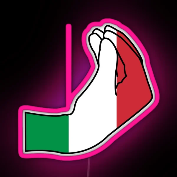 Italian Hello RGB Neon Sign