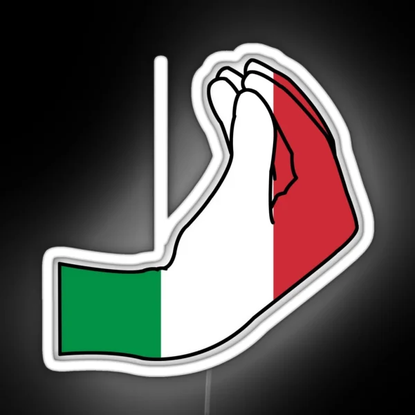 Italian Hello RGB Neon Sign