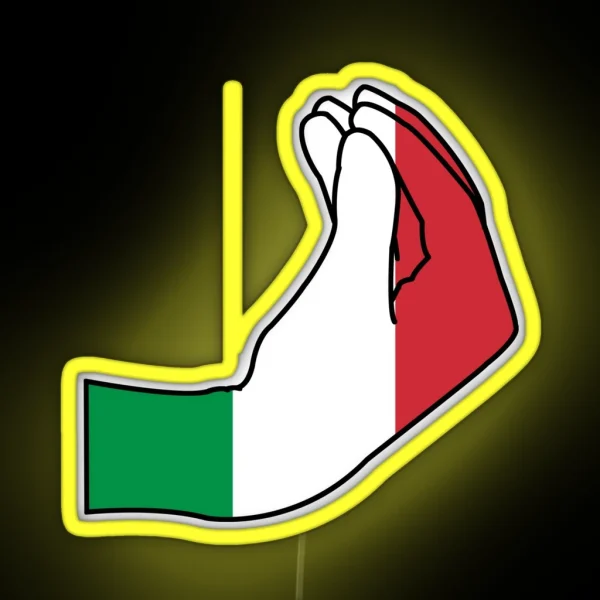 Italian Hello RGB Neon Sign