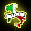 Italy Flag Map Led RGB Neon Sign - Image 5