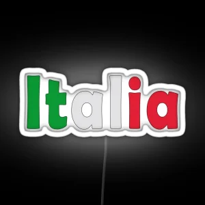 Italy Italia RGB Neon Sign