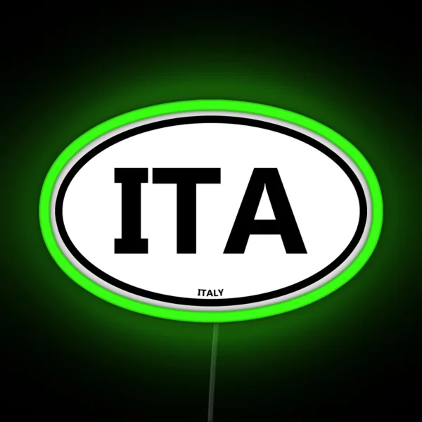 Italy RGB Neon Sign