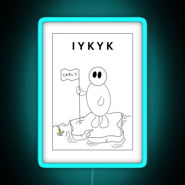 IYKYK 2 RGB Neon Sign