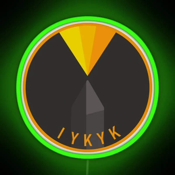 IYKYK Patch RGB Neon Sign