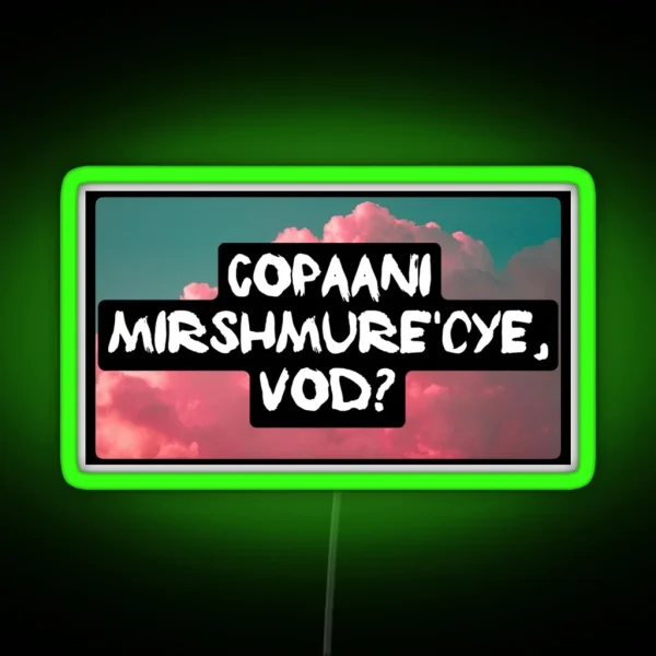 Iykyk RGB Neon Sign