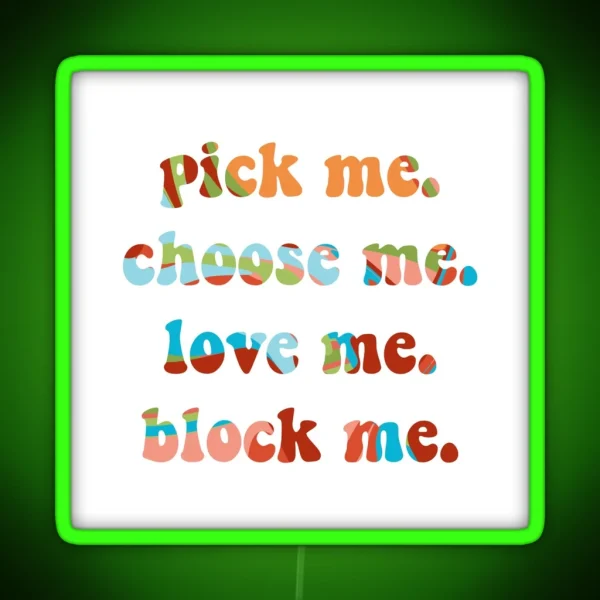 Iykyk RGB Neon Sign