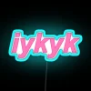 Iykyk RGB Neon Sign - Image 3