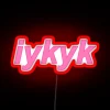 Iykyk RGB Neon Sign - Image 2