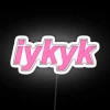 Iykyk RGB Neon Sign - Image 5