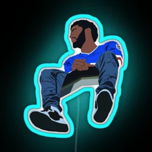 J Cole 2014 Forest Hills Drive RGB Neon Sign