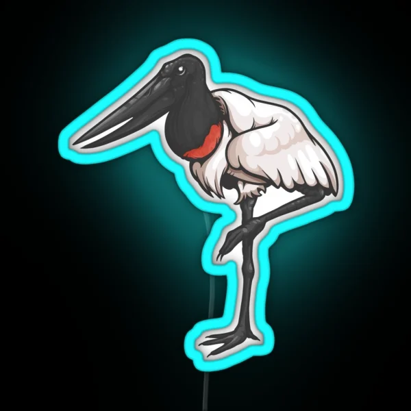 Jabiru RGB Neon Sign