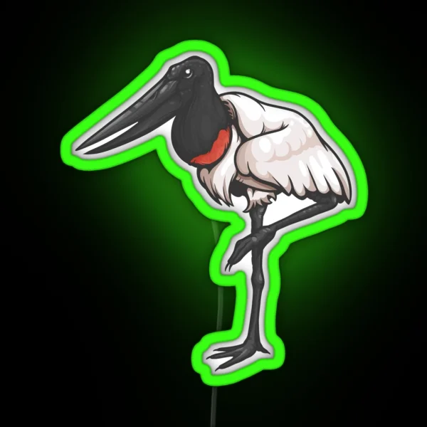 Jabiru RGB Neon Sign