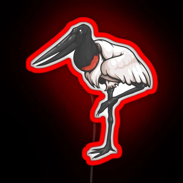 Jabiru RGB Neon Sign
