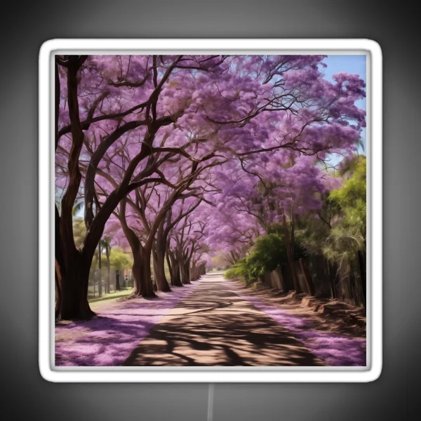 Jacaranda Walkway RGB Neon Sign
