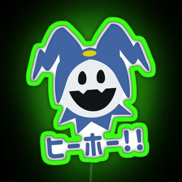 Jack Frost Shin Megami Tensei Persona SMT RGB Neon Sign