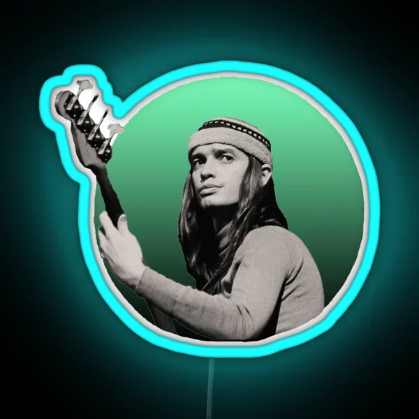 Jaco Pastorius RGB Neon Sign
