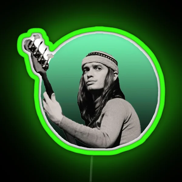 Jaco Pastorius RGB Neon Sign
