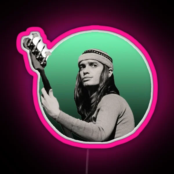Jaco Pastorius RGB Neon Sign