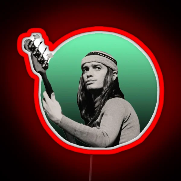 Jaco Pastorius RGB Neon Sign