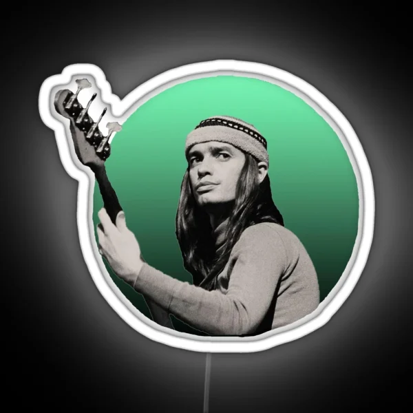 Jaco Pastorius RGB Neon Sign