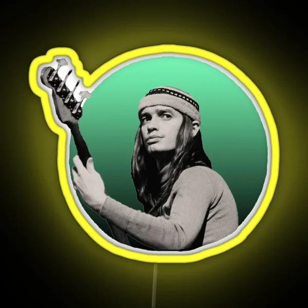 Jaco Pastorius RGB Neon Sign