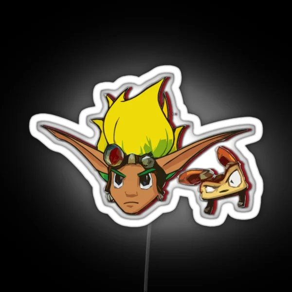 Jak And Daxter RGB Neon Sign