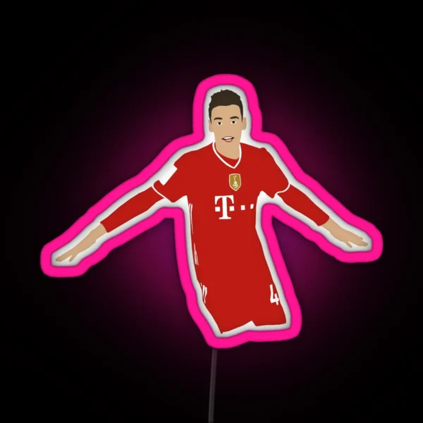Jamal Musiala Fc Bayern RGB Neon Sign