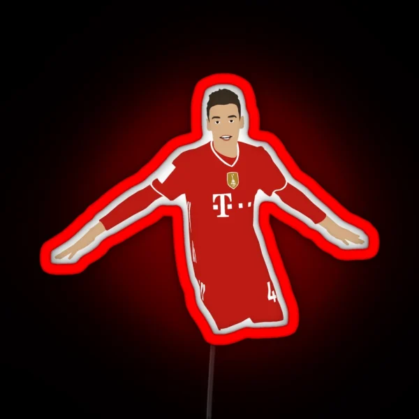 Jamal Musiala Fc Bayern RGB Neon Sign