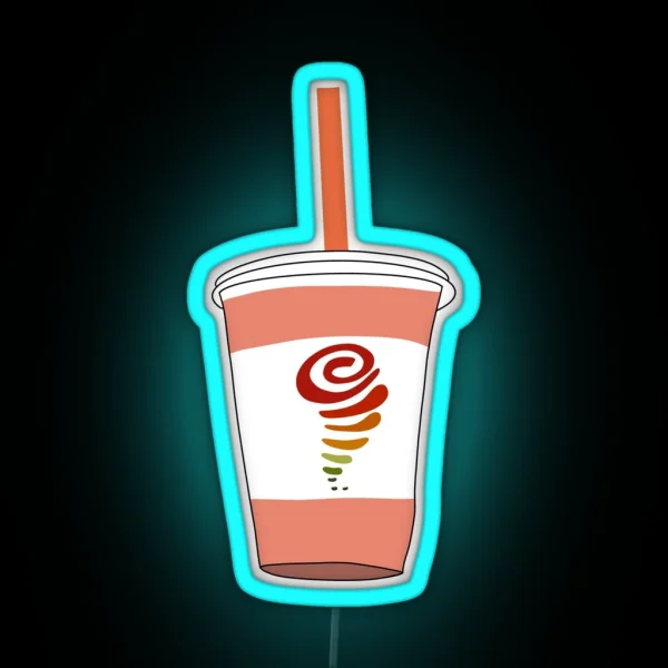 Jamba Smoothie Design RGB Neon Sign