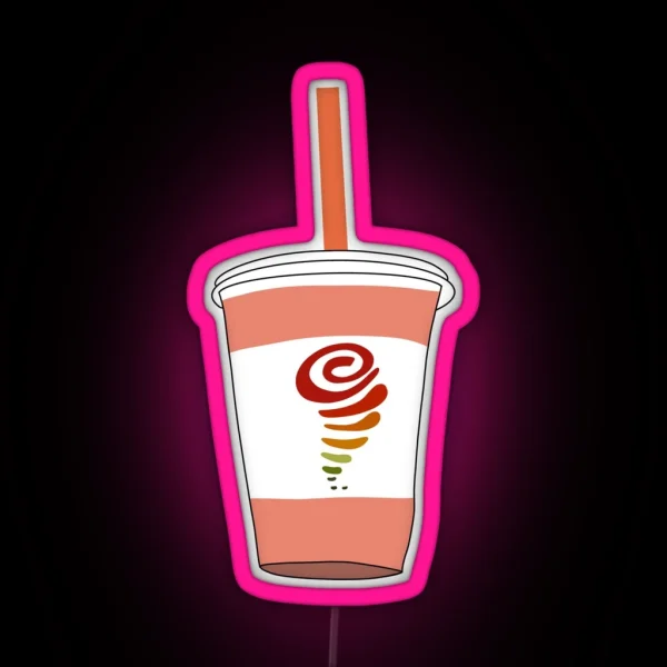 Jamba Smoothie Design RGB Neon Sign