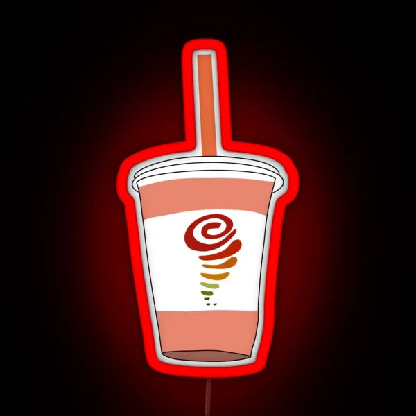 Jamba Smoothie Design RGB Neon Sign
