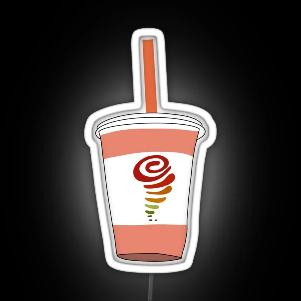 Jamba Smoothie Design RGB Neon Sign
