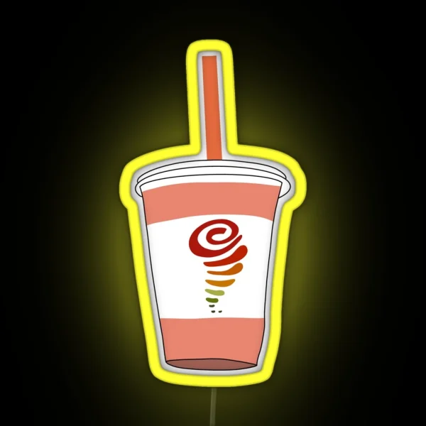 Jamba Smoothie Design RGB Neon Sign