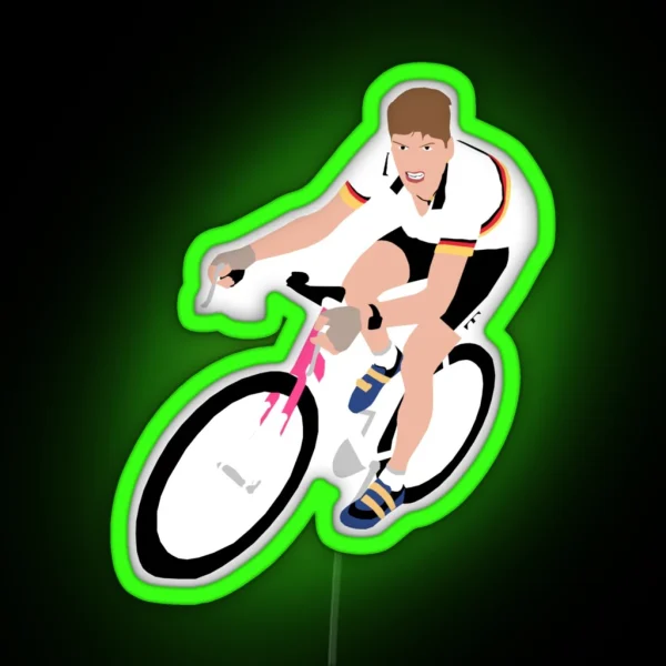 Jan Ullrich T Mobile RGB Neon Sign