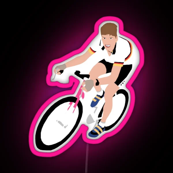 Jan Ullrich T Mobile RGB Neon Sign