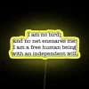 Jane Eyre Quote RGB Neon Sign - Image 5