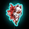 Japanese Fox Mask RGB Neon Sign - Image 3