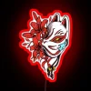 Japanese Fox Mask RGB Neon Sign - Image 2