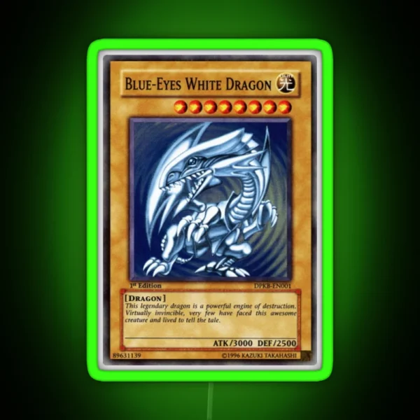 Japanese Magic Card RGB Neon Sign