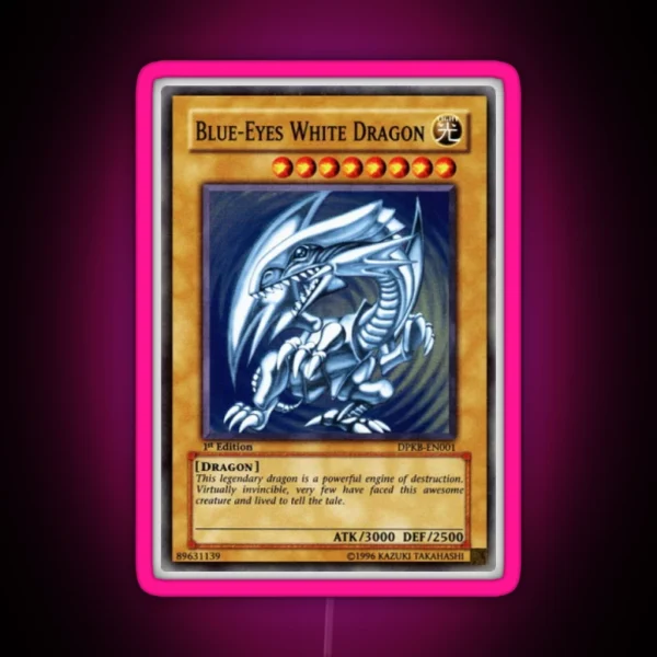 Japanese Magic Card RGB Neon Sign