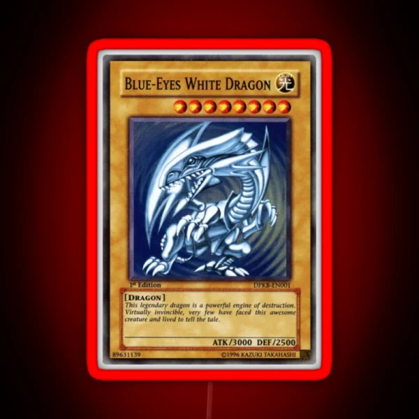 Japanese Magic Card RGB Neon Sign