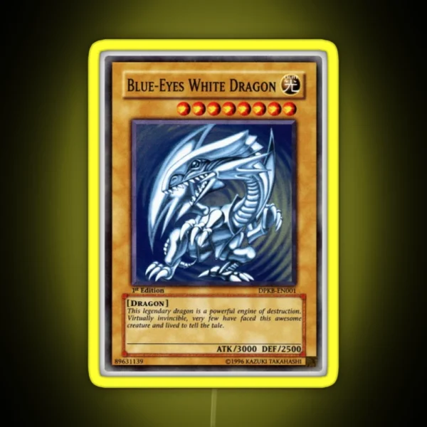 Japanese Magic Card RGB Neon Sign